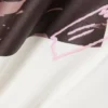 ガールズ用プリントコットンTシャツ