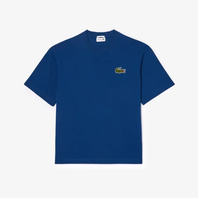 ユニセックス ルーズフィット ヘビーコットン バッジTシャツ ユニセックス ルーズフィット ヘビーコットン バッジTシャツ