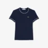 レディース コントラストトリム ジャージーTシャツ レディース コントラストトリム ジャージーTシャツ