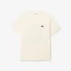 プリント入り厚手コットンTシャツ プリント入り厚手コットンTシャツ