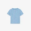 モノグラムコットンTシャツ