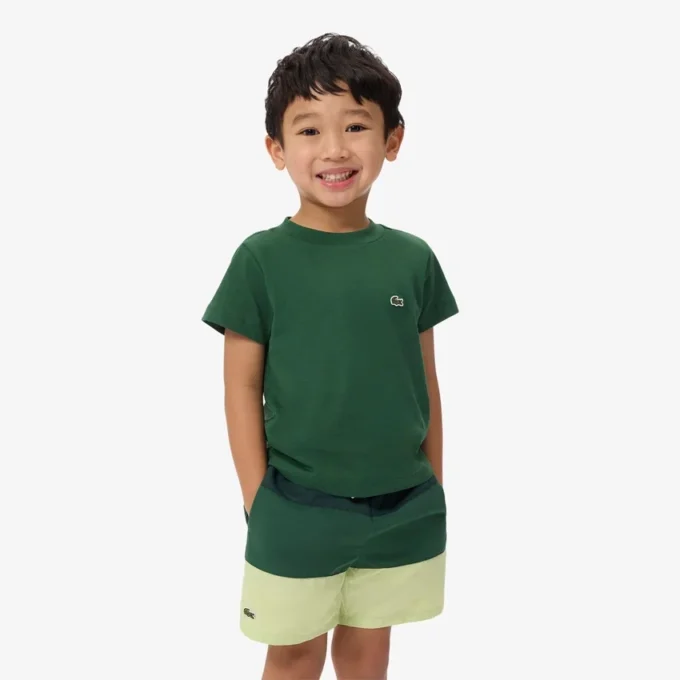 キッズ用コットンTシャツ