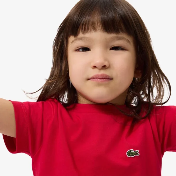 キッズ用コットンTシャツ