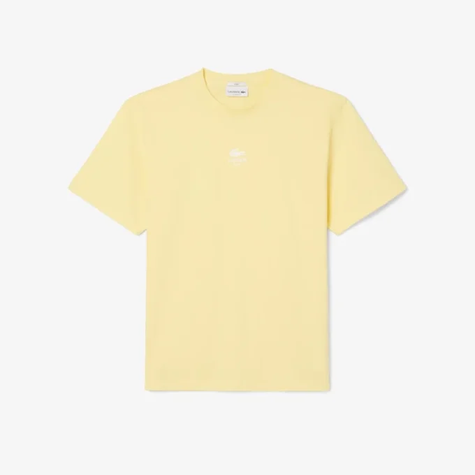 ユニセックス シグネチャープリント コットンTシャツ ユニセックス シグネチャープリント コットンTシャツ