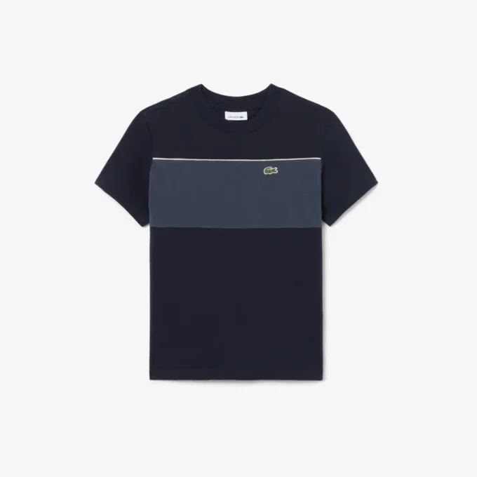 コットン カラーブロック Tシャツ