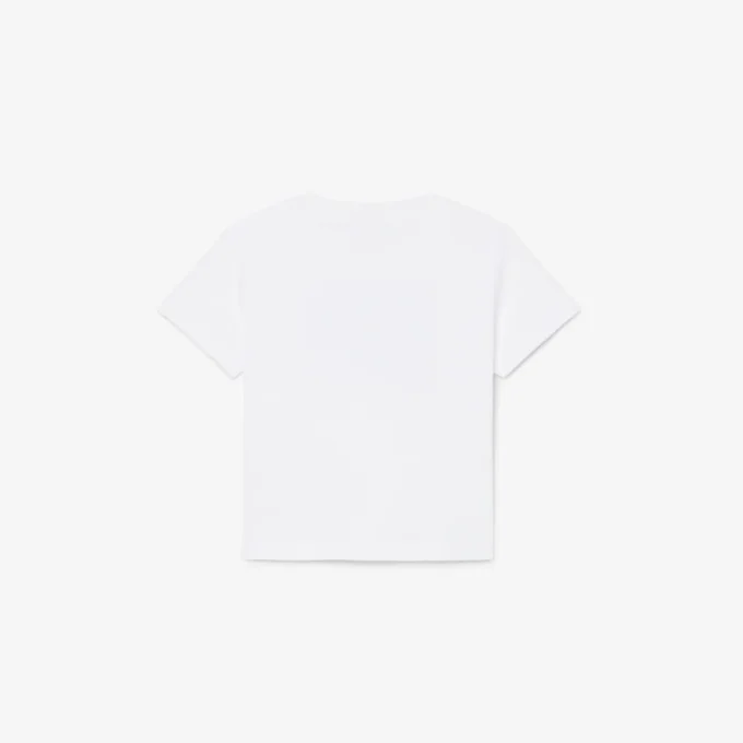 グラフィックプリントコットンTシャツ