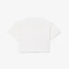 クロコダイルプリントコットンTシャツ