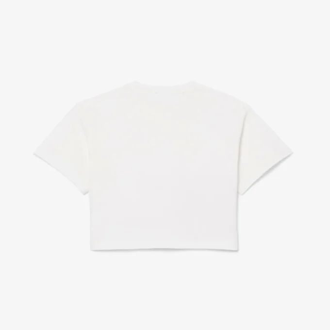 クロコダイルプリントコットンTシャツ