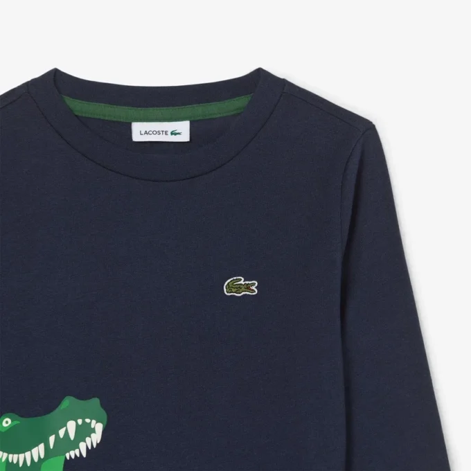 ボーイズ 長袖コットンTシャツ