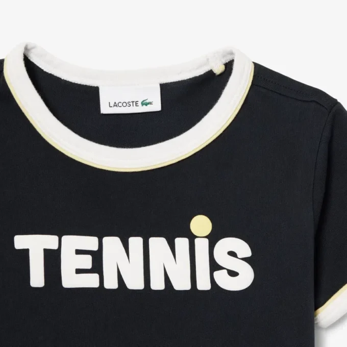 プリントコットンTシャツ