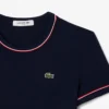 レディース コントラストトリム ジャージーTシャツ レディース コントラストトリム ジャージーTシャツ