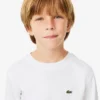 キッズ用長袖コットンTシャツ