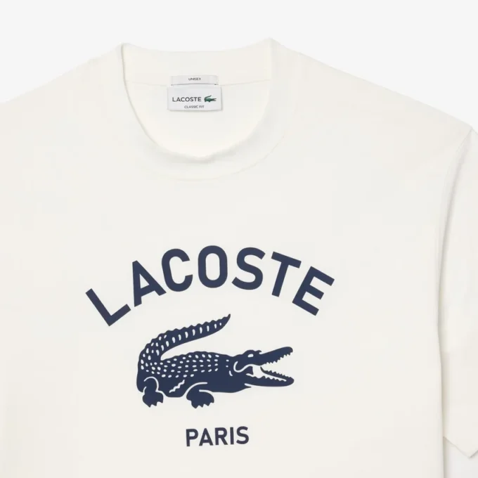 ユニセックス シグネチャープリント コットンTシャツ ユニセックス シグネチャープリント コットンTシャツ