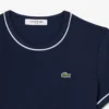 レディース コントラストトリム ジャージーTシャツ レディース コントラストトリム ジャージーTシャツ