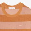 ストライプメッシュニットTシャツワンピース ストライプメッシュニットTシャツワンピース