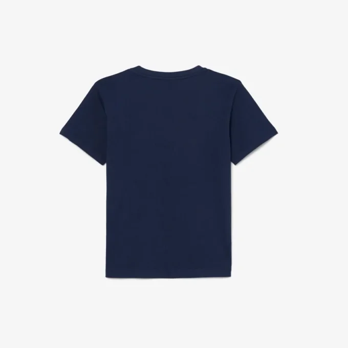 クロコダイルプリントコットンTシャツ