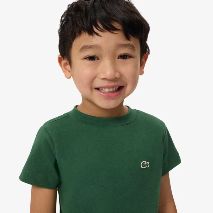 キッズ用コットンTシャツ