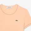 レディース コントラストトリム ジャージーTシャツ レディース コントラストトリム ジャージーTシャツ