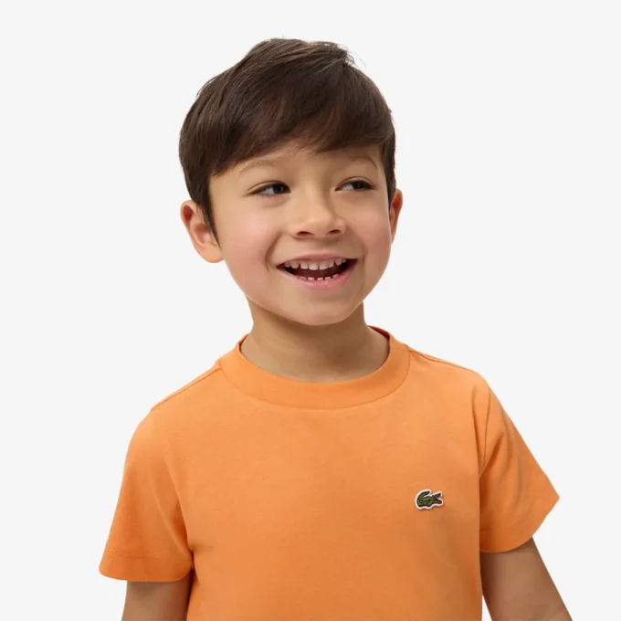 キッズ用コットンTシャツ