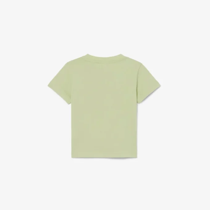 クロコダイルプリントコットンTシャツ