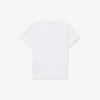 クロコダイルプリントコットンTシャツ