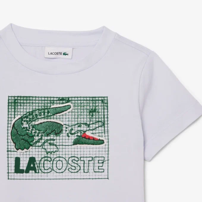 グラフィックプリントコットンTシャツ