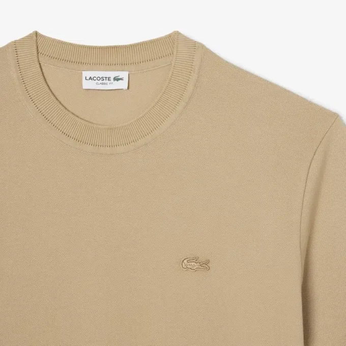 メンズ リブネック プチピケ Tシャツ メンズ リブネック プチピケ Tシャツ