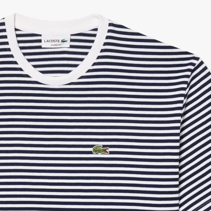 メンズ ストライプ ヘビーコットン Tシャツ メンズ ストライプ ヘビーコットン Tシャツ