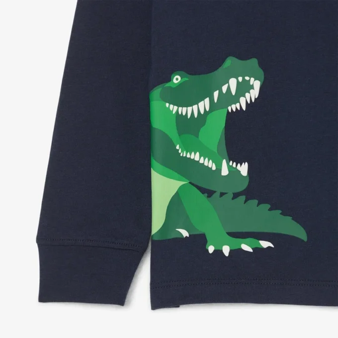 ボーイズ 長袖コットンTシャツ