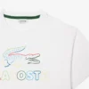 ガールズ用 オーバーサイズプリントコットンTシャツ