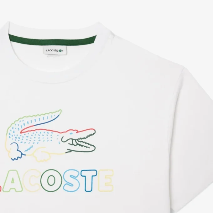 ガールズ用 オーバーサイズプリントコットンTシャツ