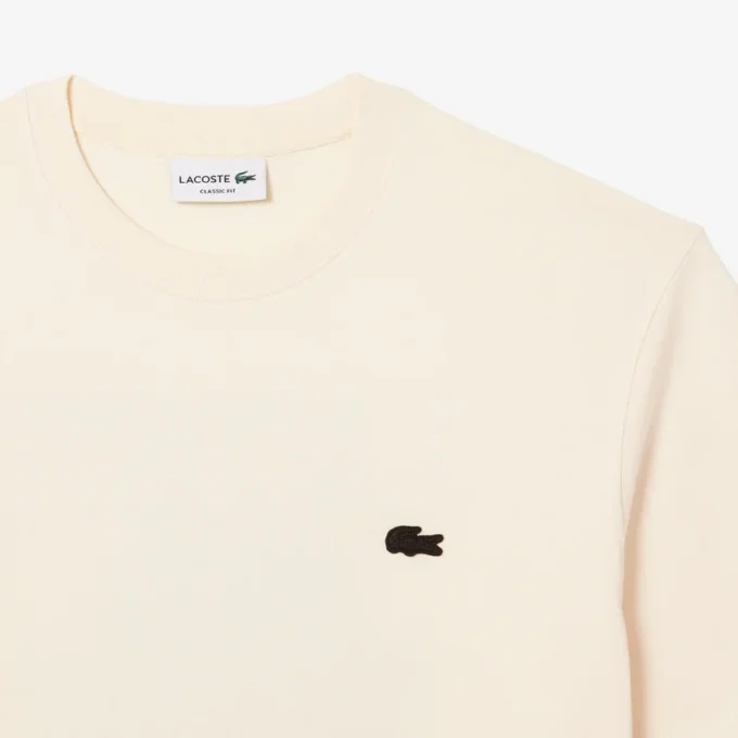 プリント入り厚手コットンTシャツ プリント入り厚手コットンTシャツ