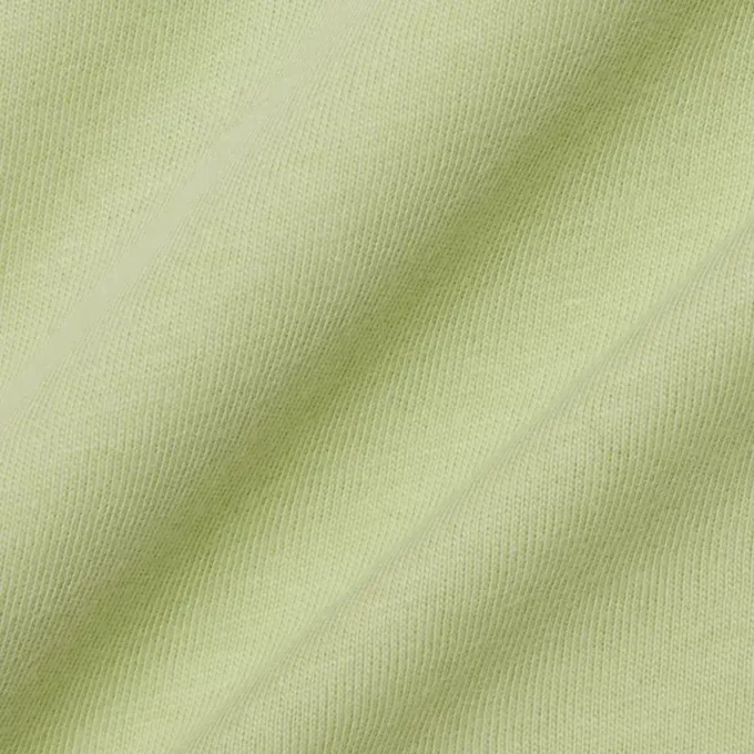 コントラストトリム コットンTシャツ