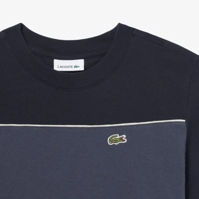 コットン カラーブロック Tシャツ