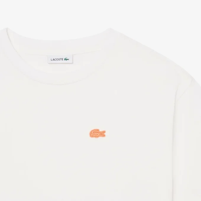クロコダイルプリントコットンTシャツ
