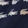 クロコダイルプリントコットンTシャツ