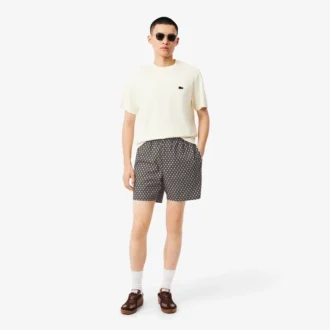 ルーズフィットのプリント入りコットンThe Blendショーツ