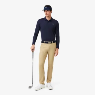 レギュラーフィット Ultra Dry 長袖ゴルフポロシャツ