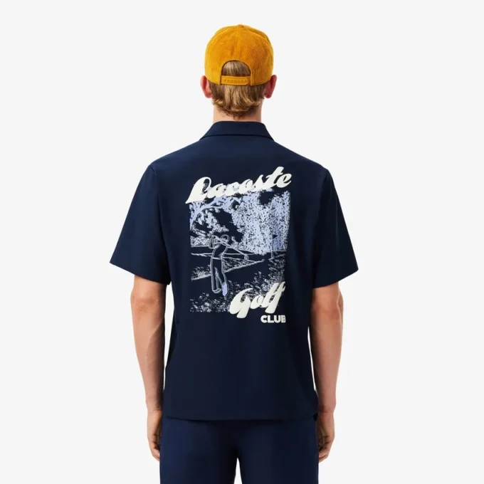 メンズ Ultra Dry プリント ストレッチ ゴルフシャツ メンズ Ultra Dry プリント ストレッチ ゴルフシャツ
