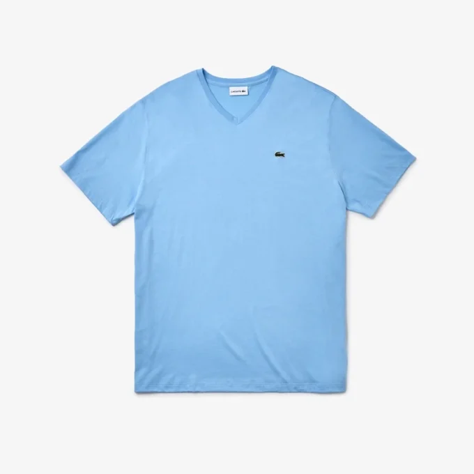 メンズ ビッグフィット Vネック ピマTシャツ