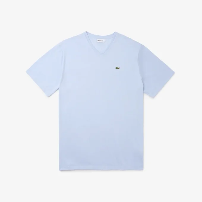 メンズ ビッグフィット Vネック ピマTシャツ