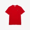 メンズ トールフィット リブ編みVネック コットンTシャツ メンズ トールフィット リブ編みVネック コットンTシャツ