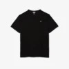 メンズ トールフィット リブ編みVネック コットンTシャツ メンズ トールフィット リブ編みVネック コットンTシャツ
