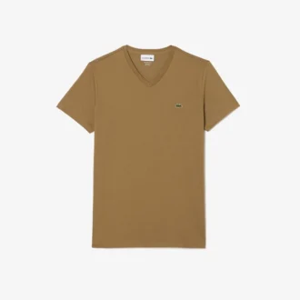 メンズ 軽量ピマコットン VネックTシャツ