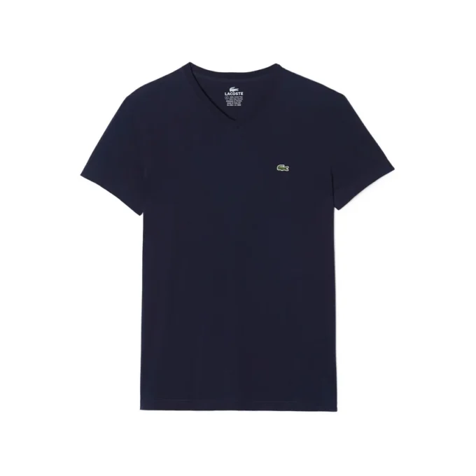 ピマコットン製VネックTシャツ ピマコットン製VネックTシャツ