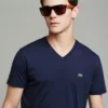 ピマコットン製VネックTシャツ ピマコットン製VネックTシャツ