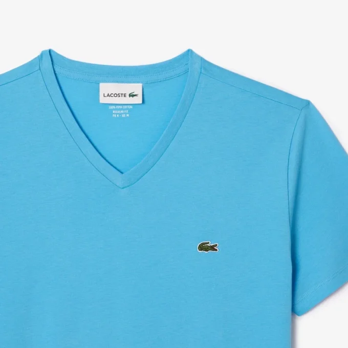 メンズ 軽量ピマコットン VネックTシャツ メンズ 軽量ピマコットン VネックTシャツ